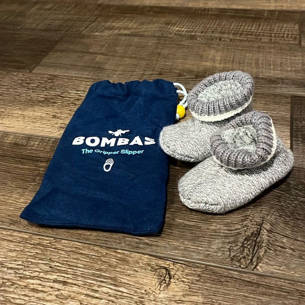 Bombas slippers 6-12 month